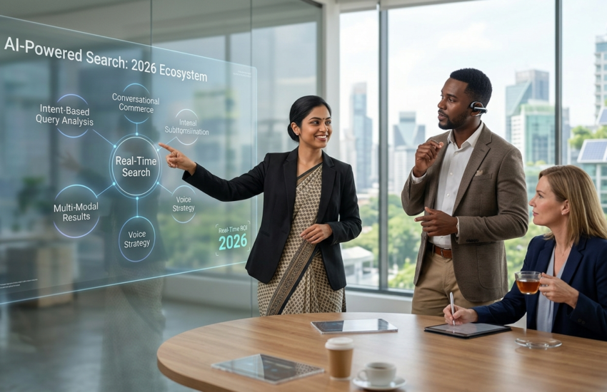AI search transforming digital marketing strategies in 2026 with generative search, automation, and data-driven insights