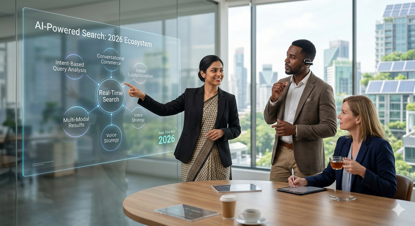 AI search transforming digital marketing strategies in 2026 with generative search, automation, and data-driven insights