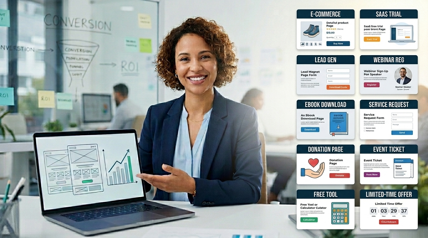 landing page